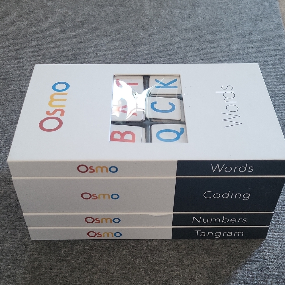 Osmo Words and Coding Set Nwot